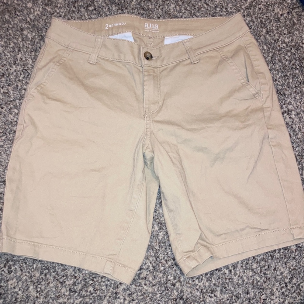 ana bermuda shorts size 2